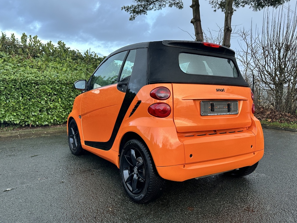 Smart Fortwo 2011 Cabriolet CarPlay Jante Carnet d’entretien