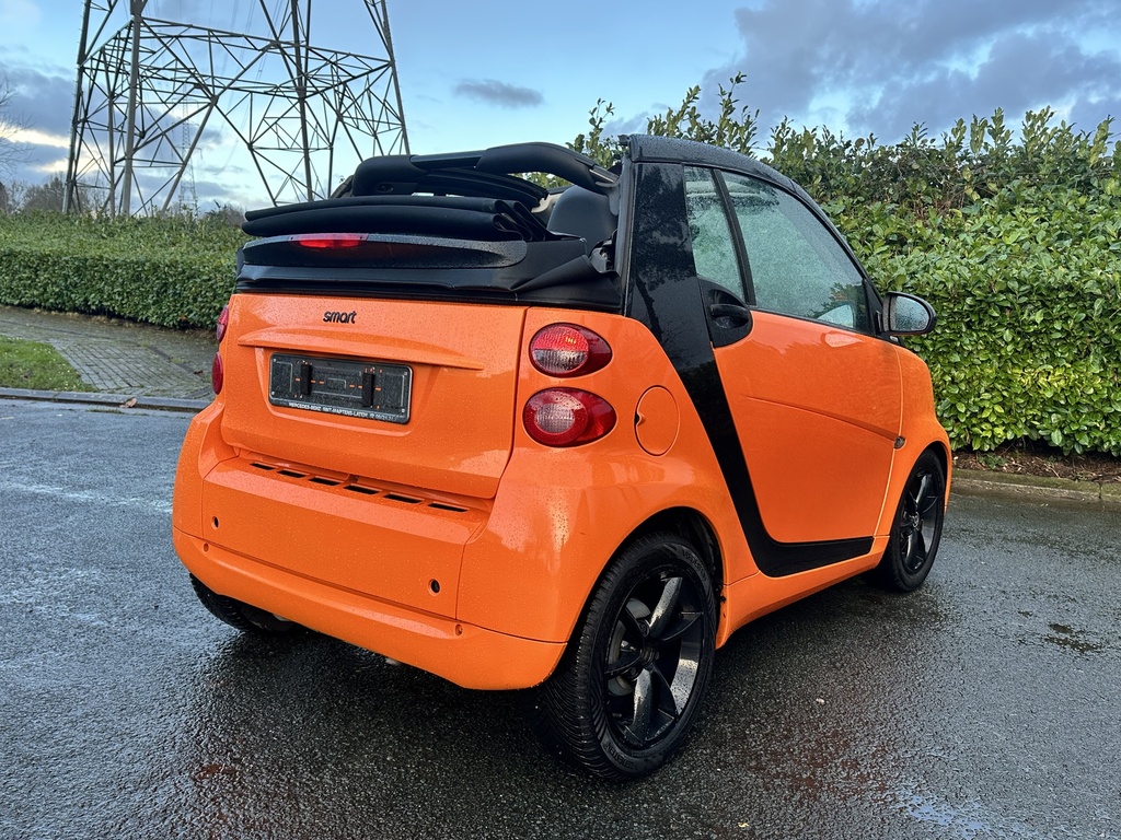 Smart Fortwo 2011 Cabriolet CarPlay Jante Carnet d’entretien