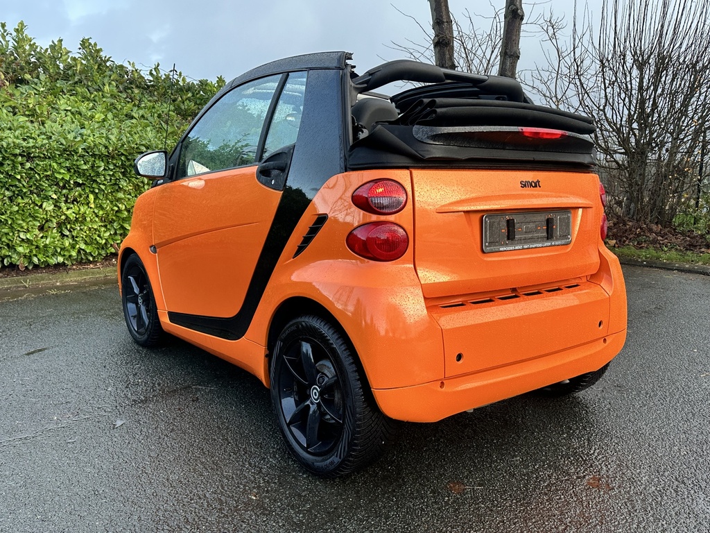 Smart Fortwo 2011 Cabriolet CarPlay Jante Carnet d’entretien